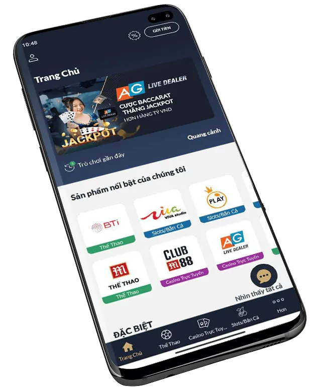 Điện thoại di động hiển thị ứng dụng SM66 APK